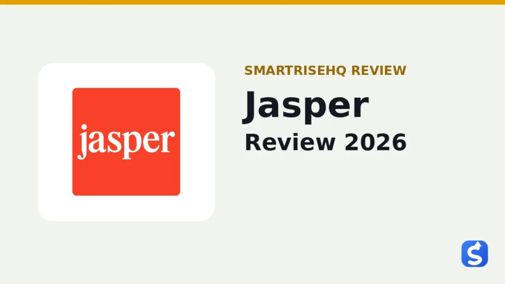 Jasper AI writing assistant review 2026 — SmartRiseHQ